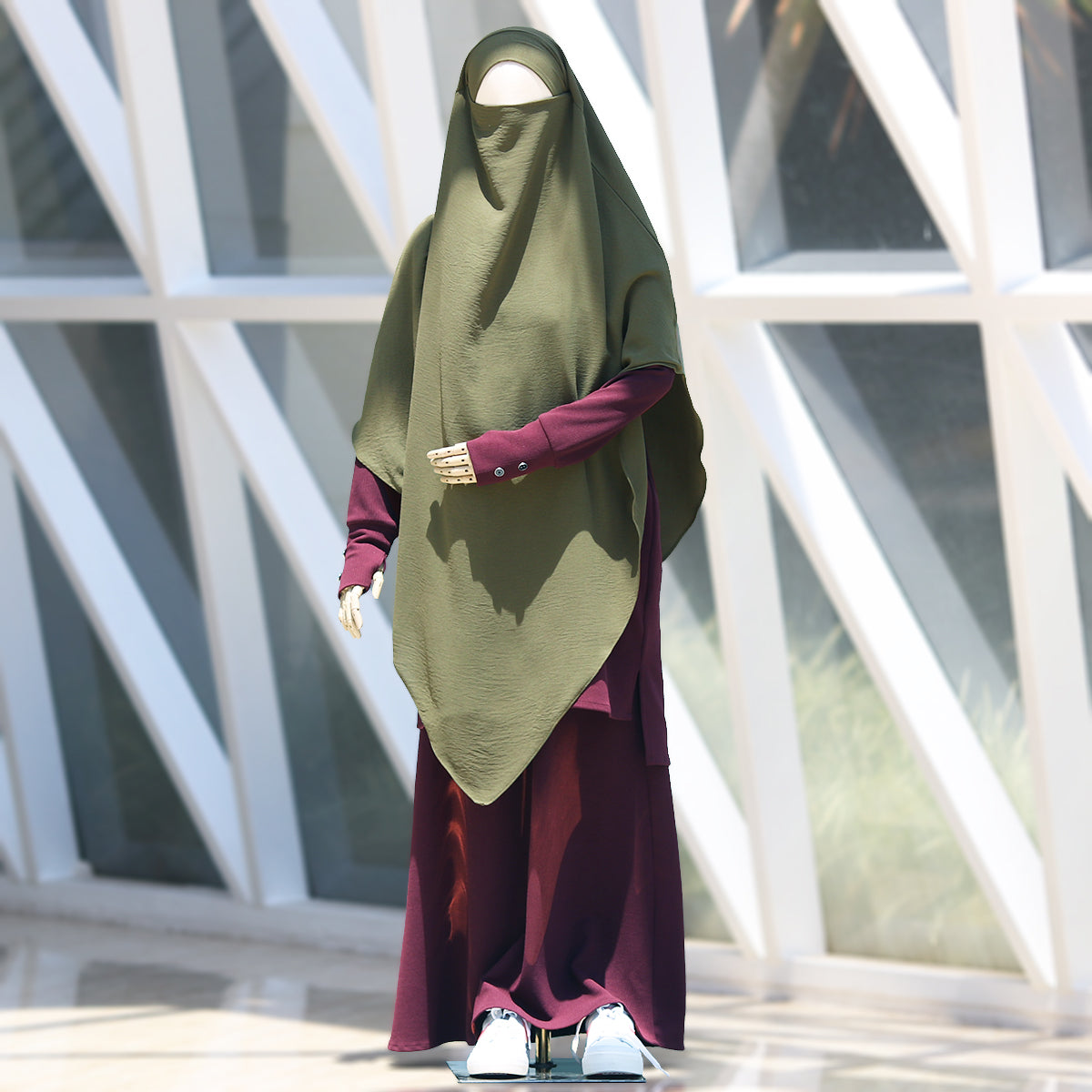 Jaafira Set - Maroon