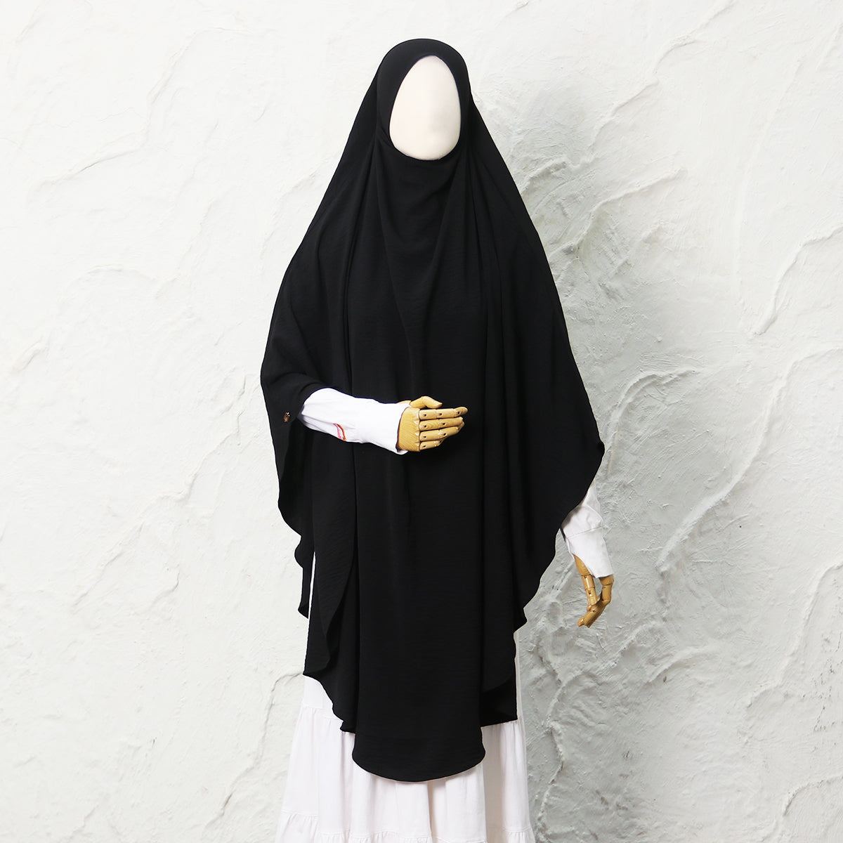 Jasmine French Khimar - Black