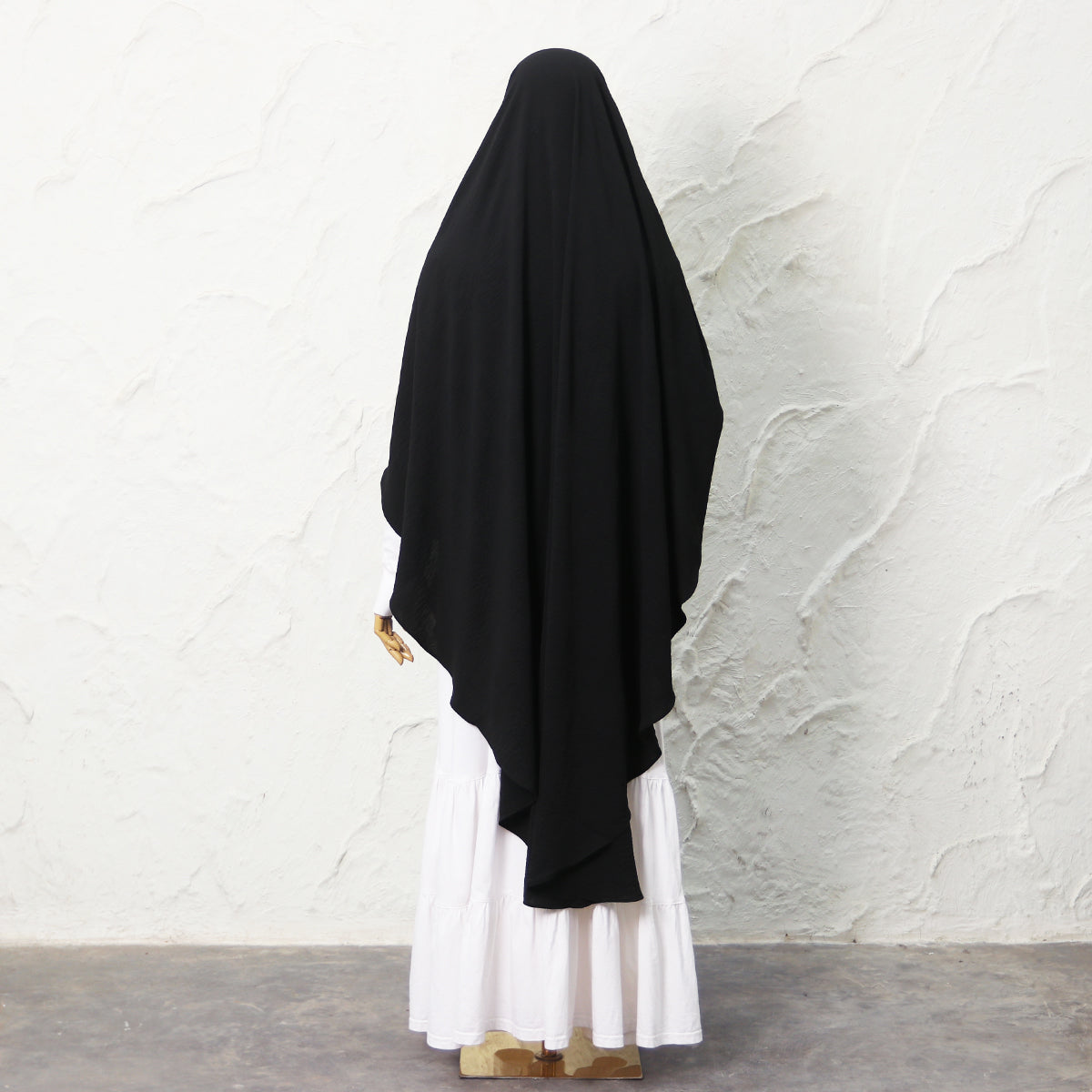 Jasmine French Khimar - Black