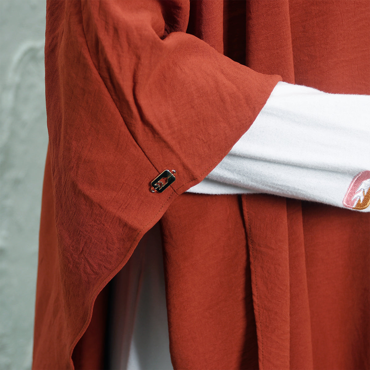 Jasmine French Khimar - Brick