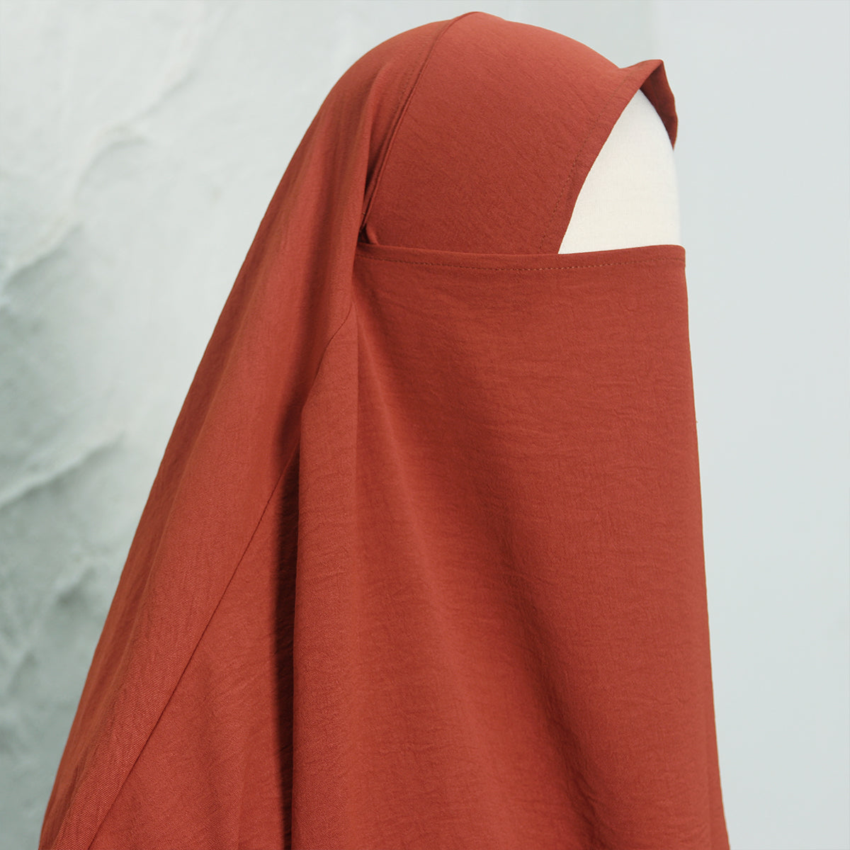Jasmine French Khimar - Brick