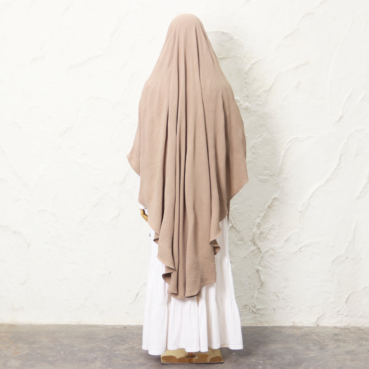 Jasmine French Khimar - Mocca