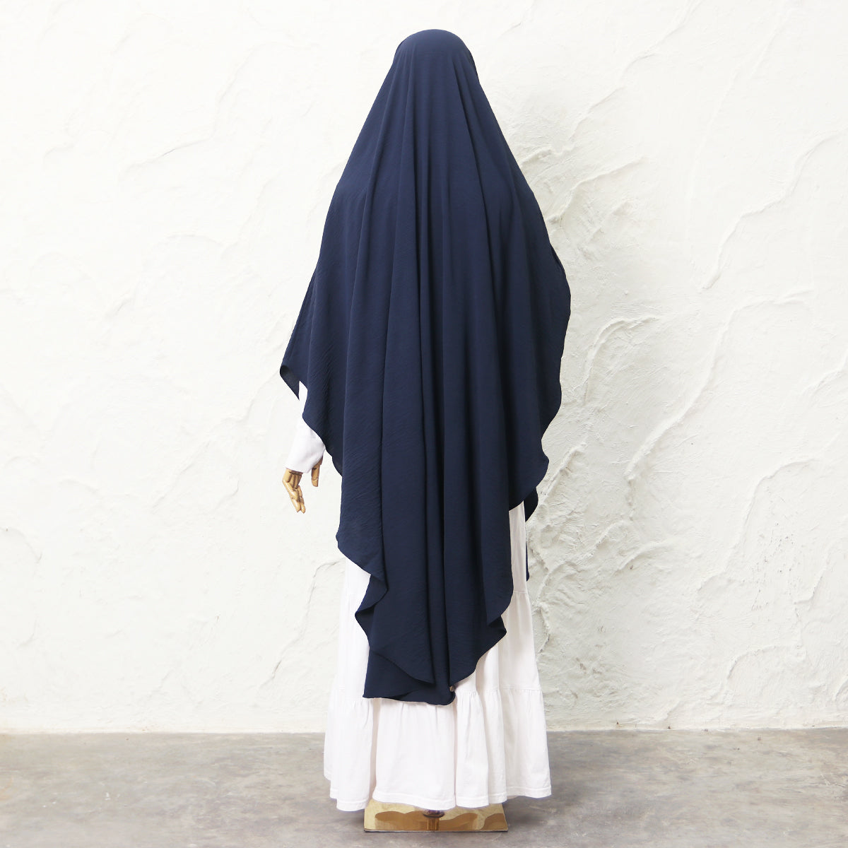Jasmine French Khimar - Navy