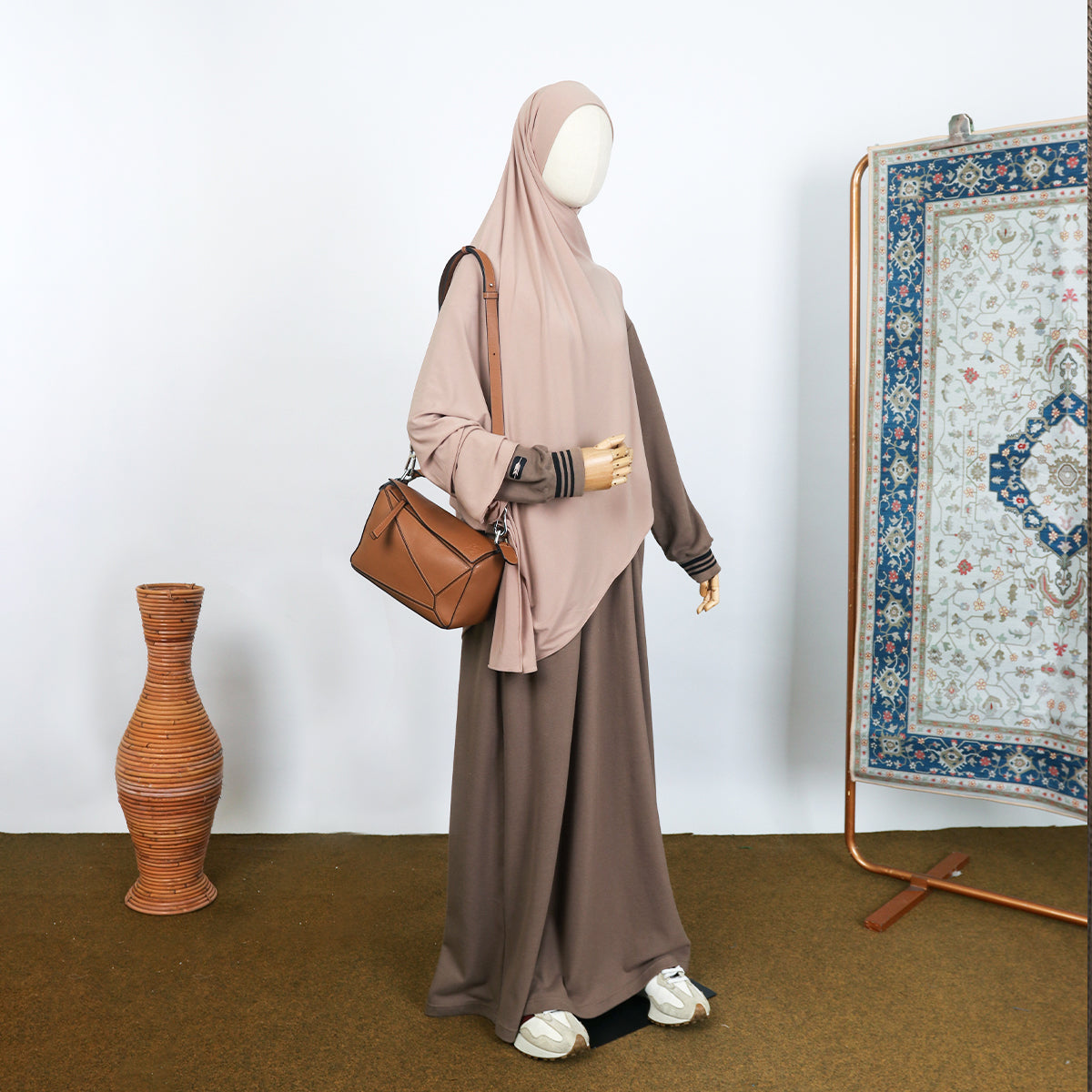 Kalla Dress - Coffee Milk