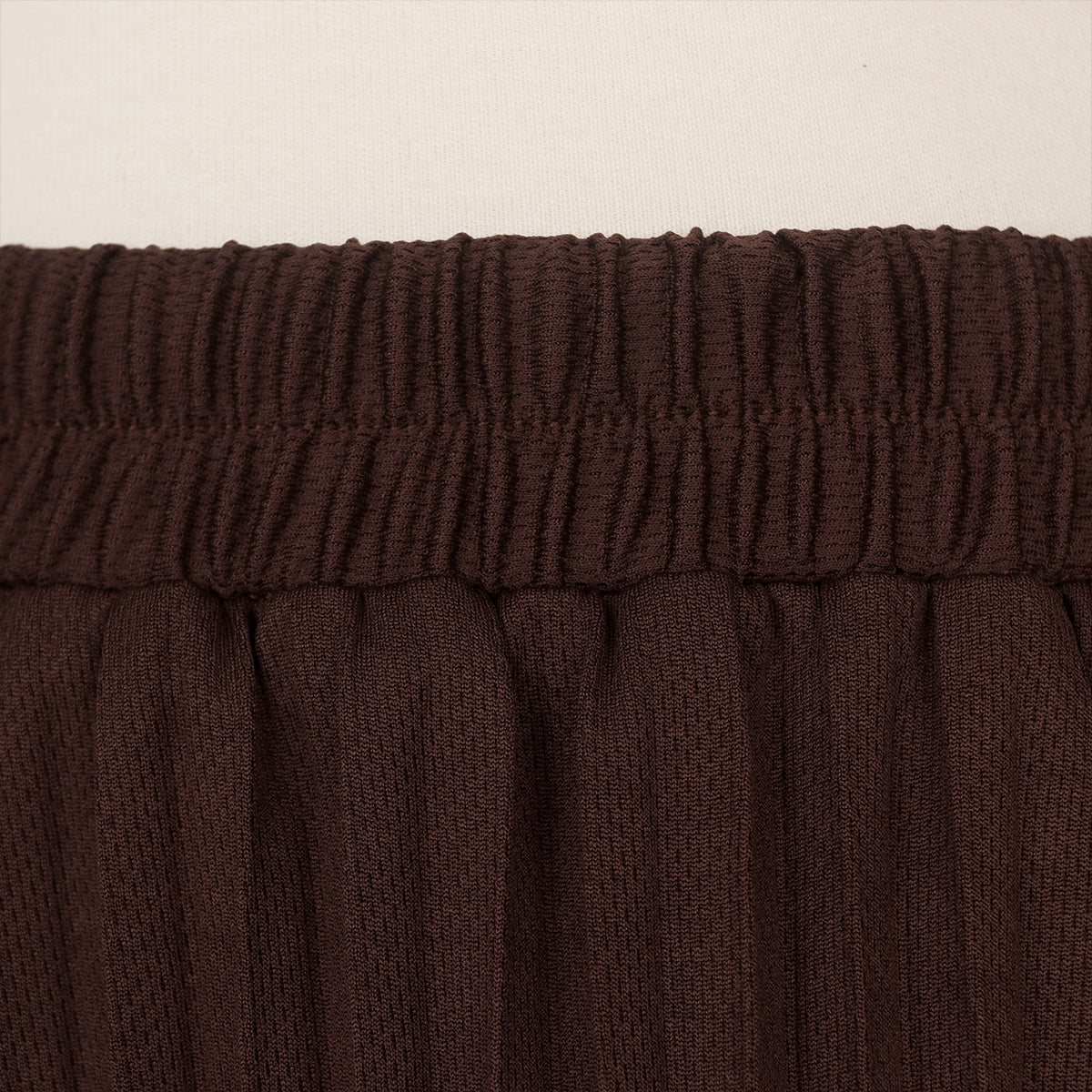 Keira Pleats Skirt - Brown