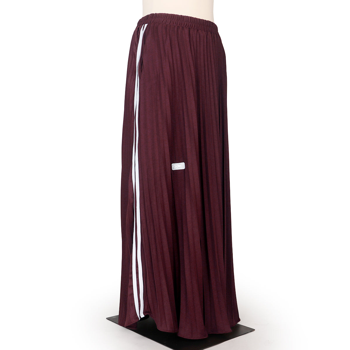 Keira Pleats Skirt - Burgundy