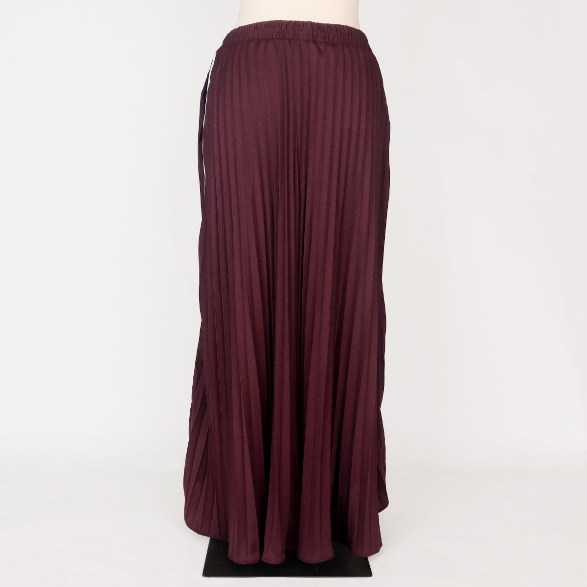 Keira Pleats Skirt - Burgundy