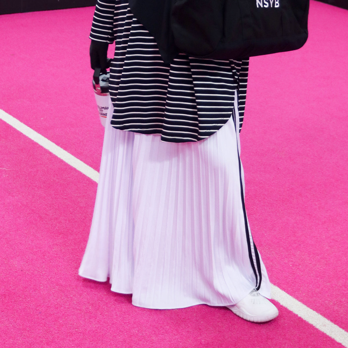 Keira Pleats Skirt - White