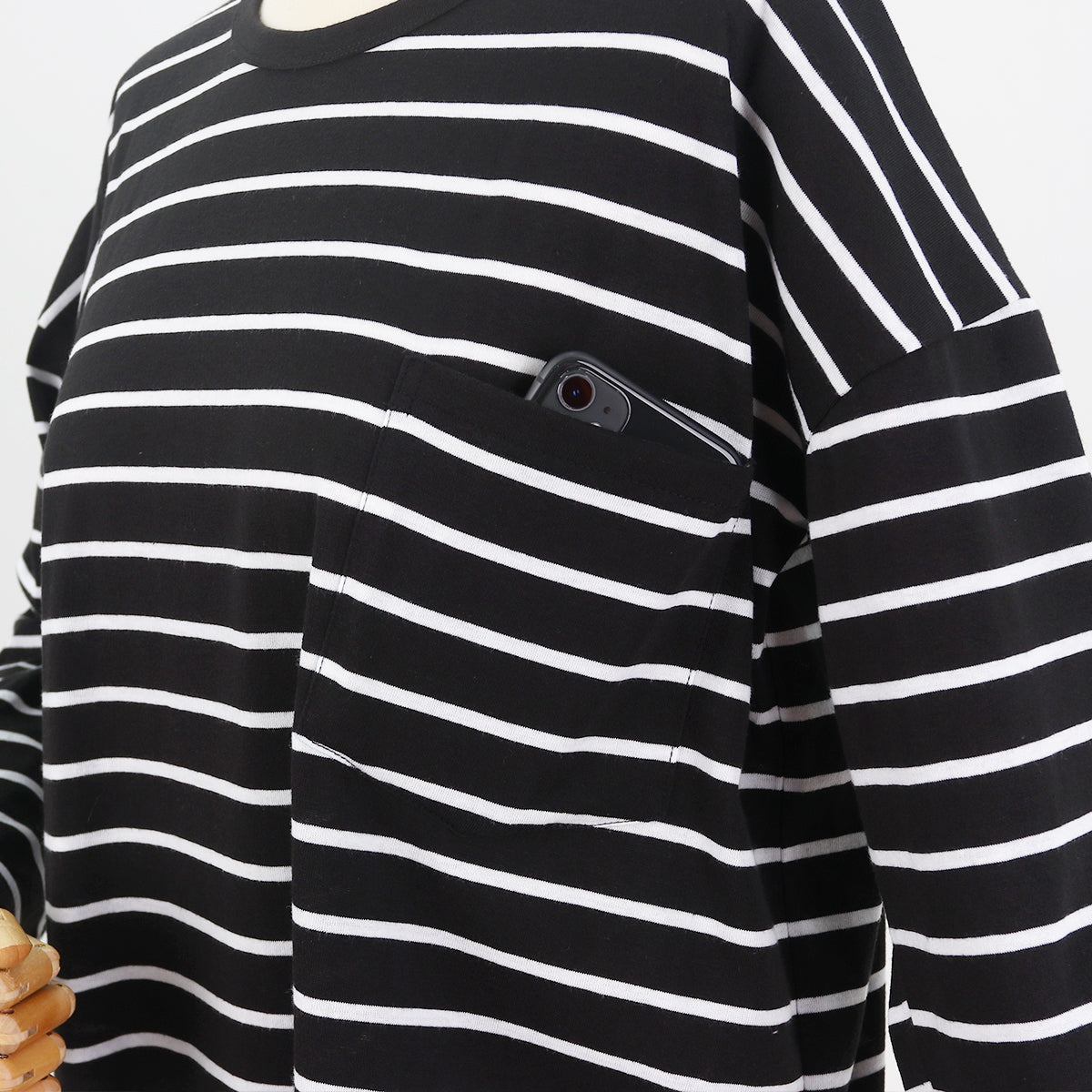 Laila Strip Top - Black