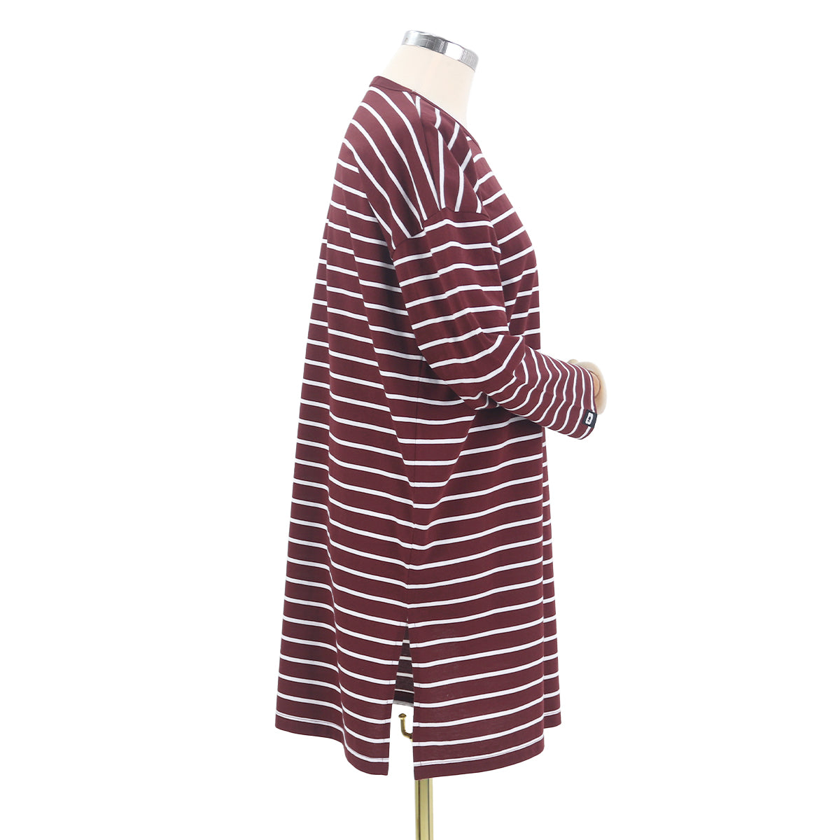 Laila Strip Top - Maroon