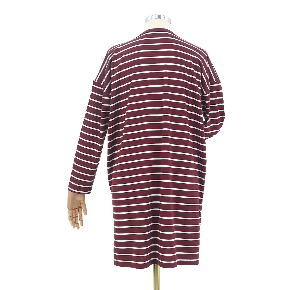 Laila Strip Top - Maroon