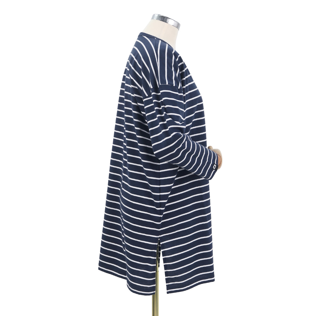 Laila Strip Top - Navy