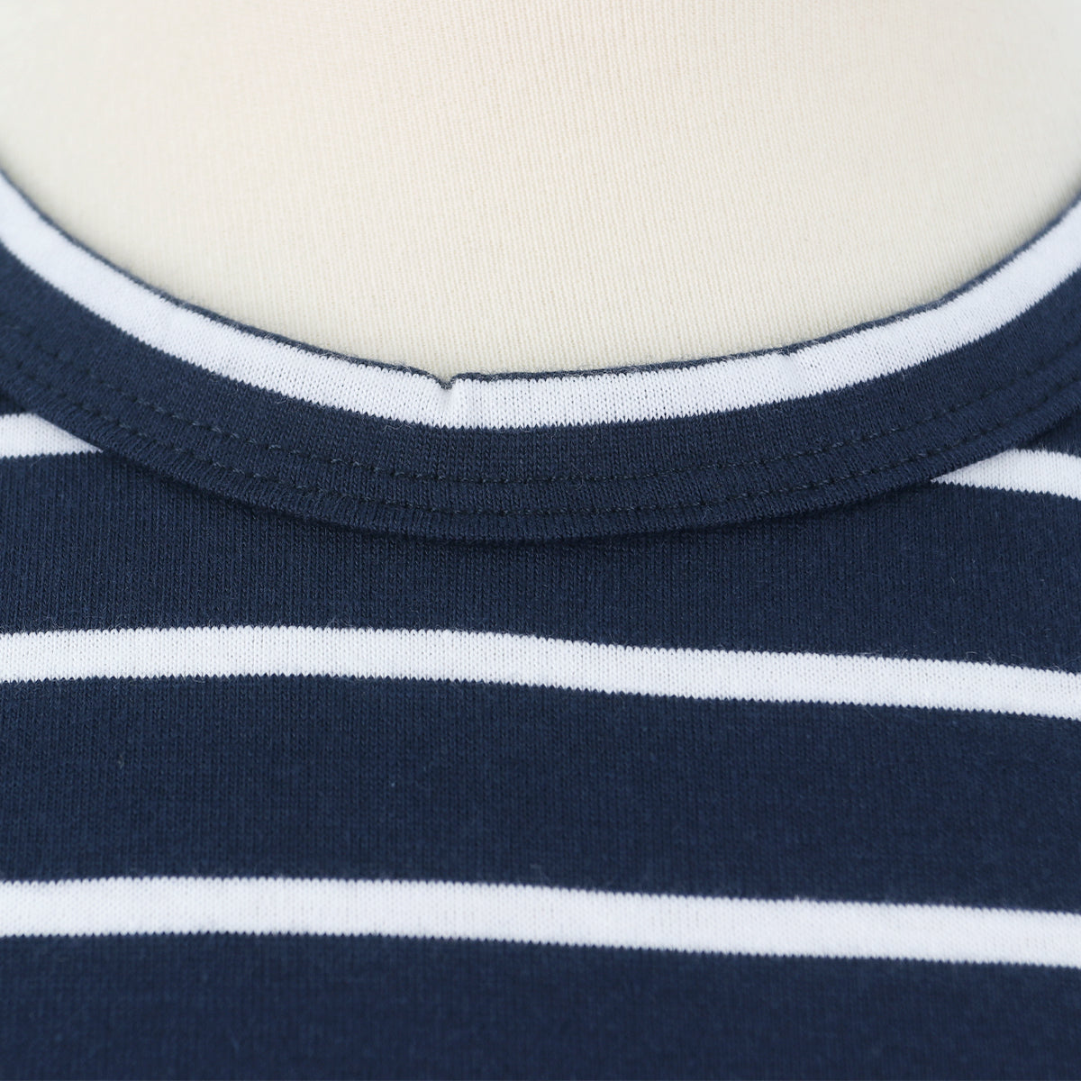 Laila Strip Top - Navy