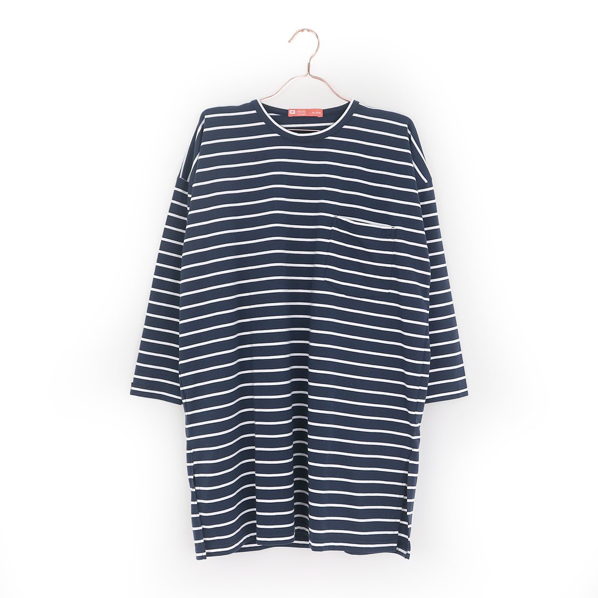 Laila Strip Top - Navy