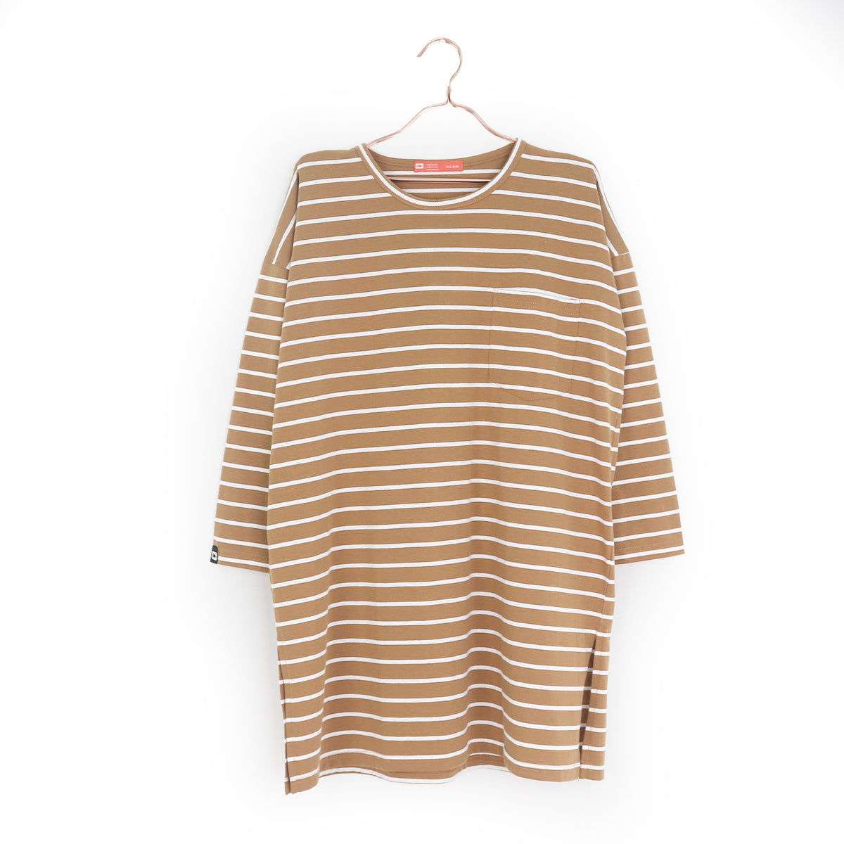 Laila Strip Top - Peanut