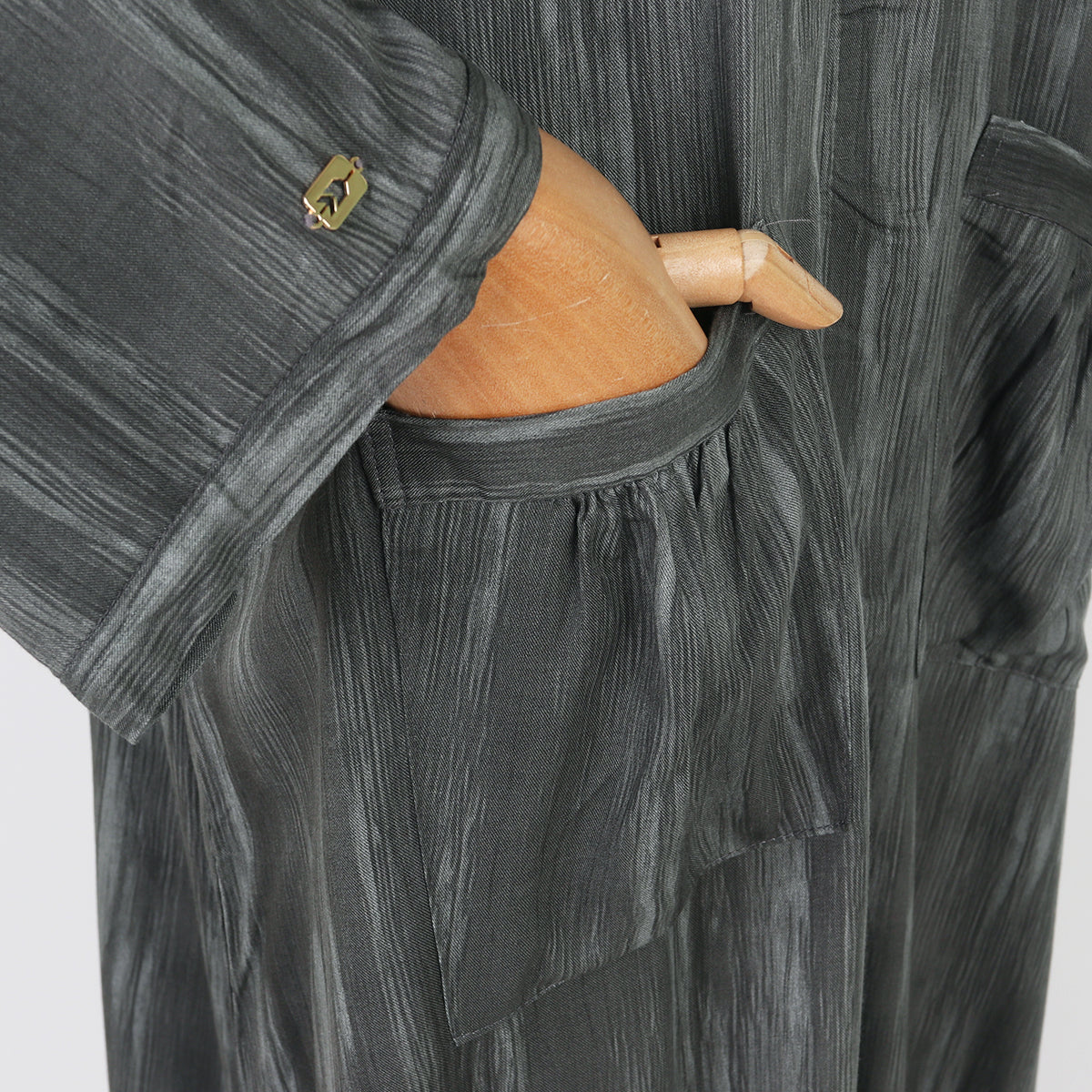 Luma Abaya - Dark Grey
