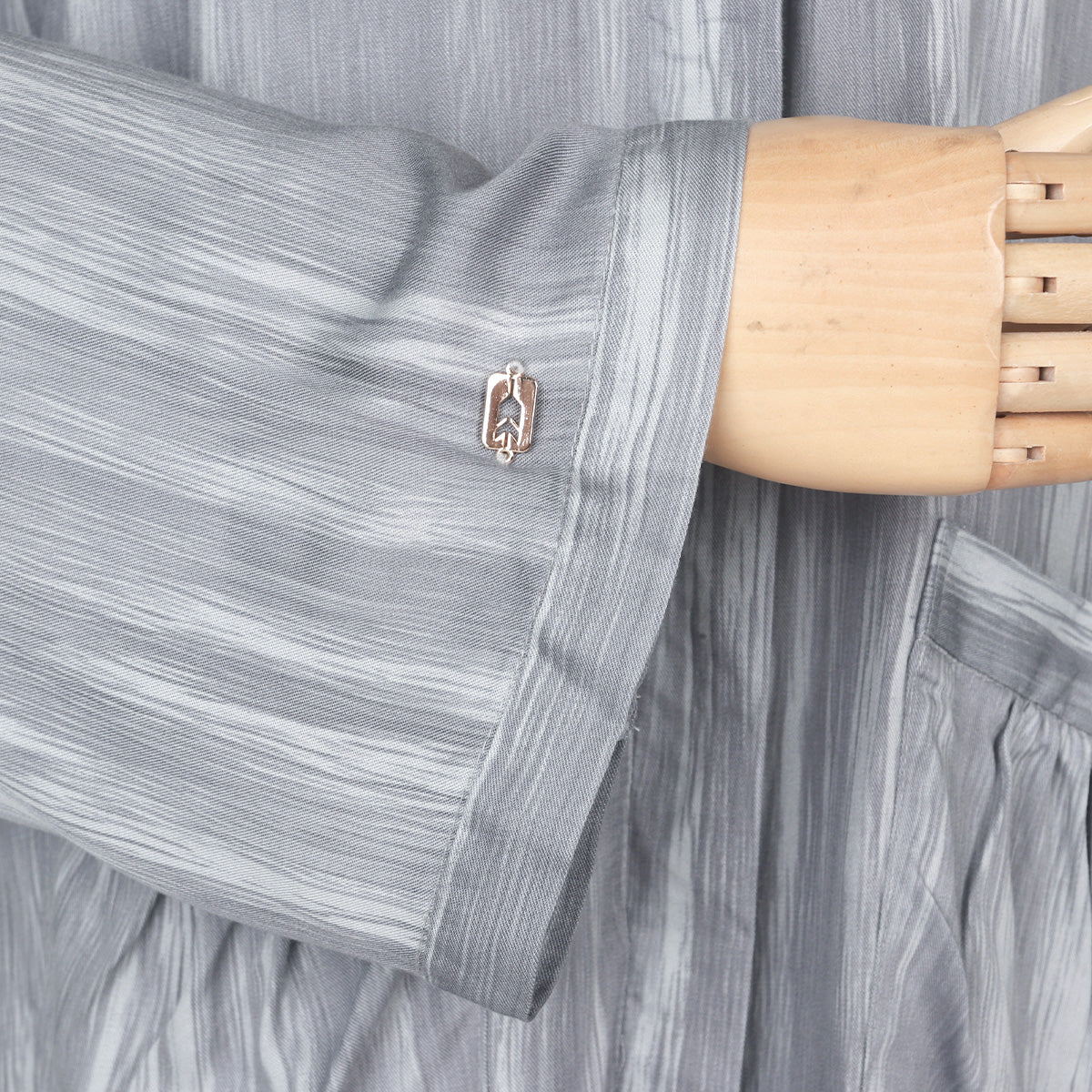 Luma Abaya - Neutral Grey