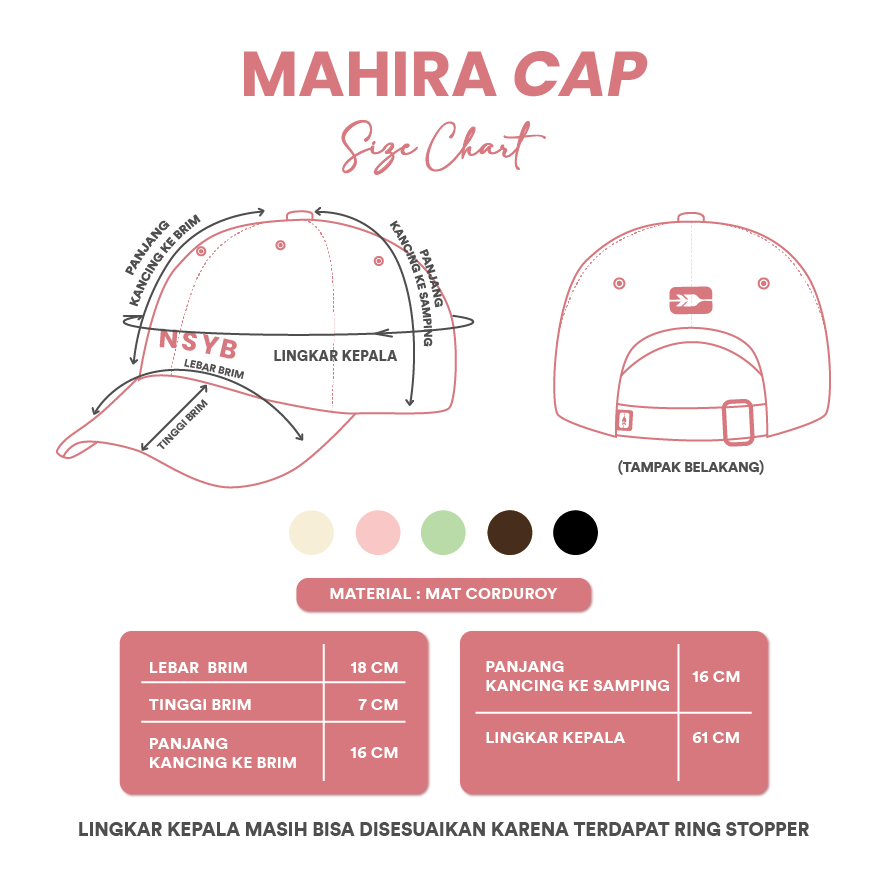 Mahira Cap - Sage Green