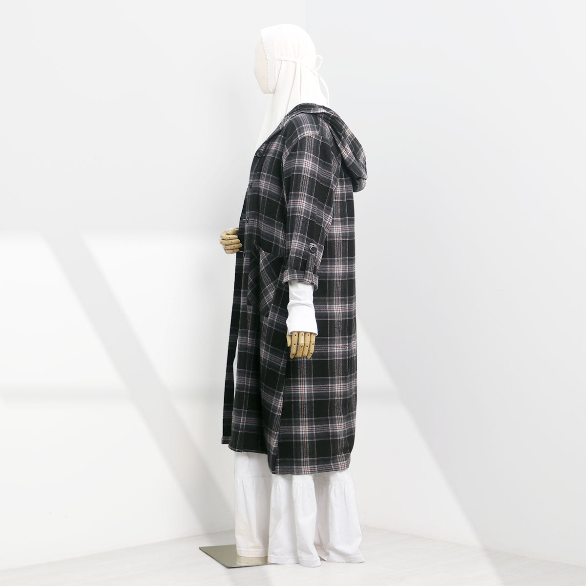 Maleekah Flannel - Black