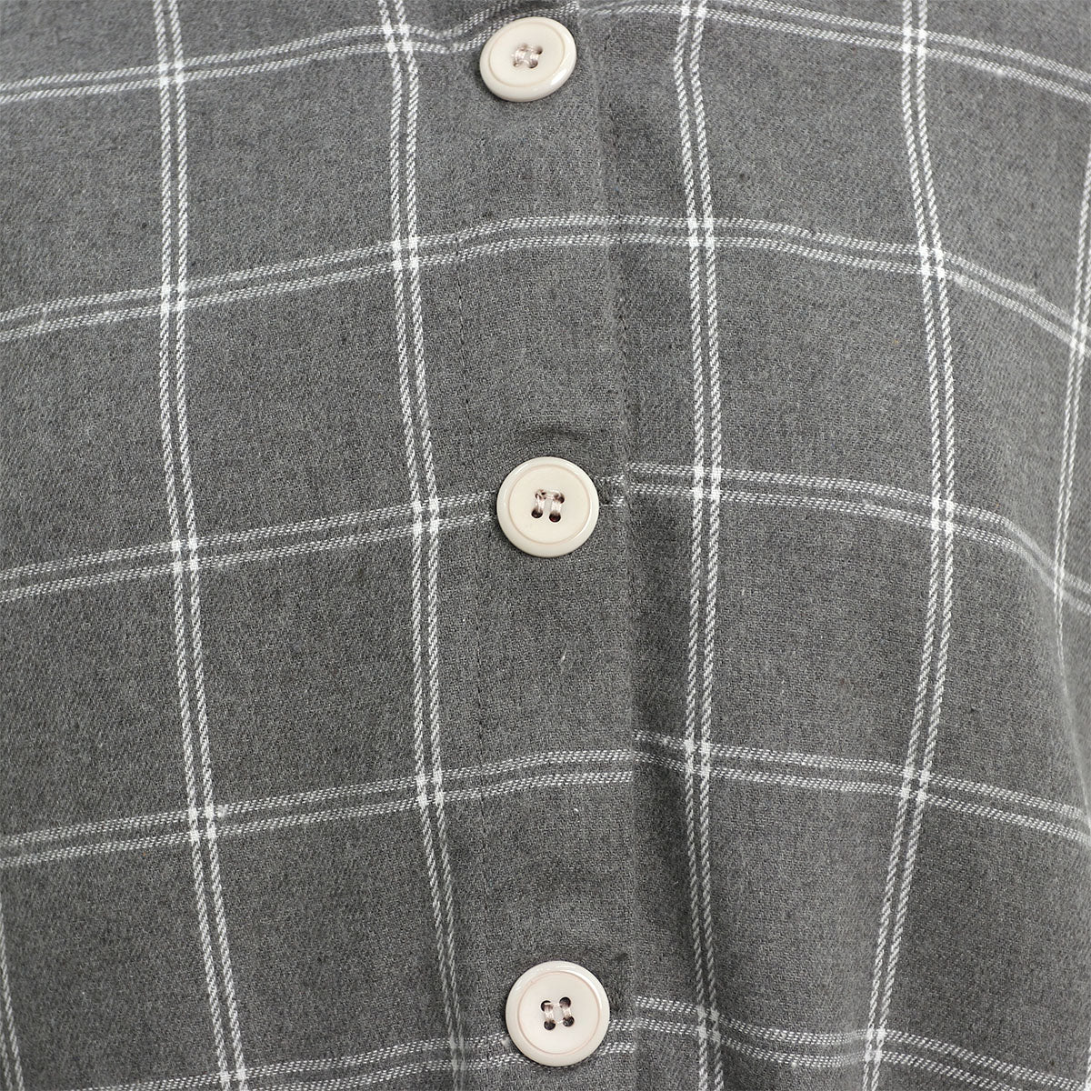 Maleekah Flannel - Grey