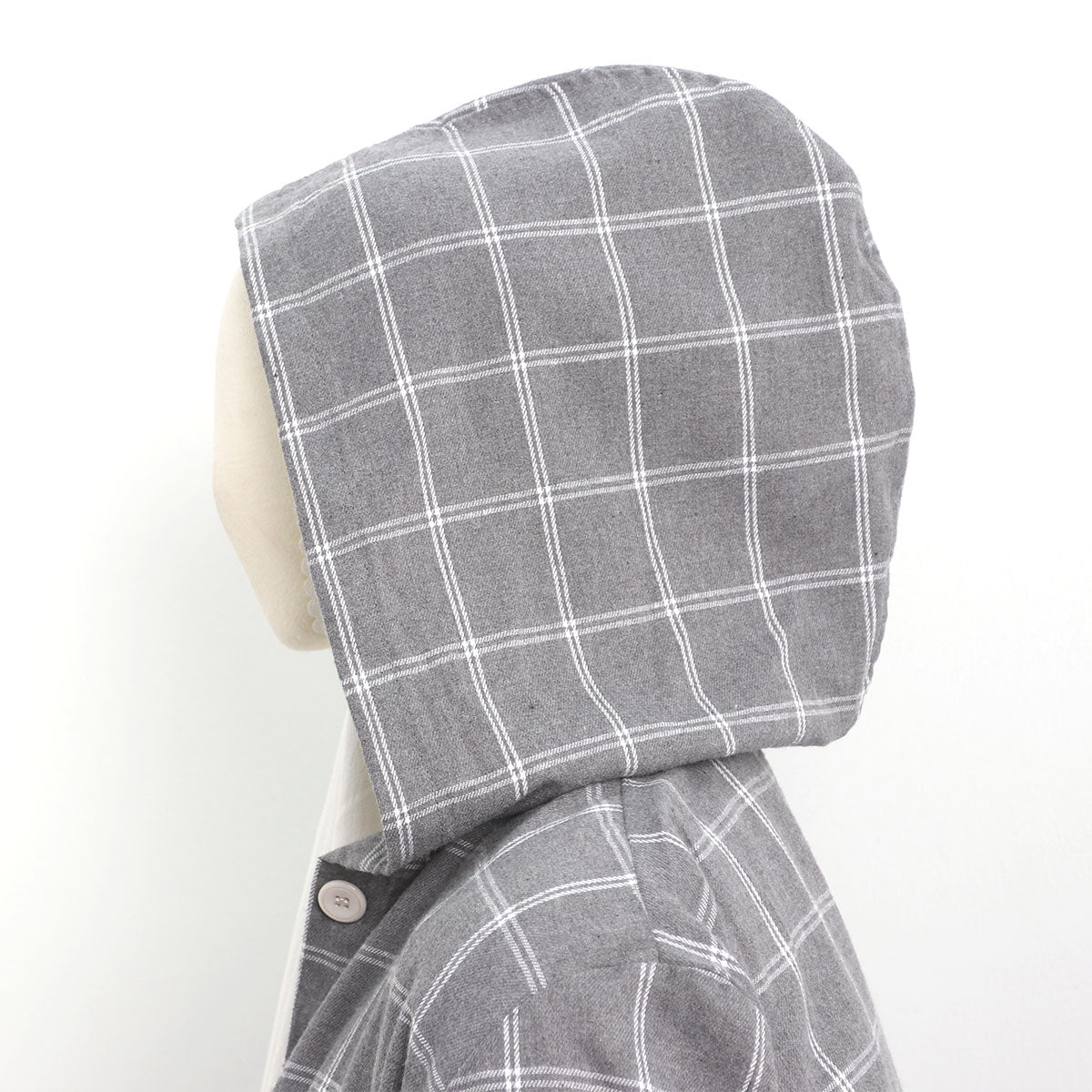 Maleekah Flannel - Grey