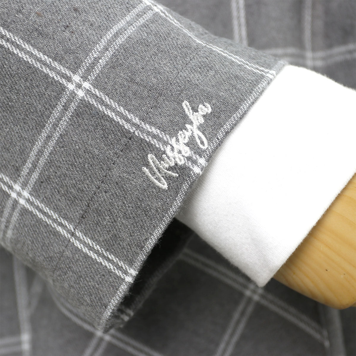 Maleekah Flannel - Grey