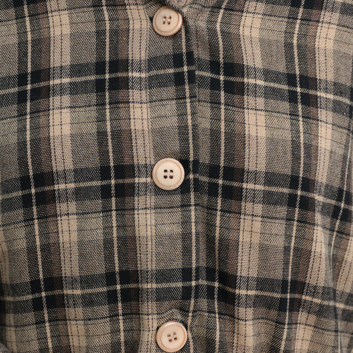 Maleekah Flannel - Mocca