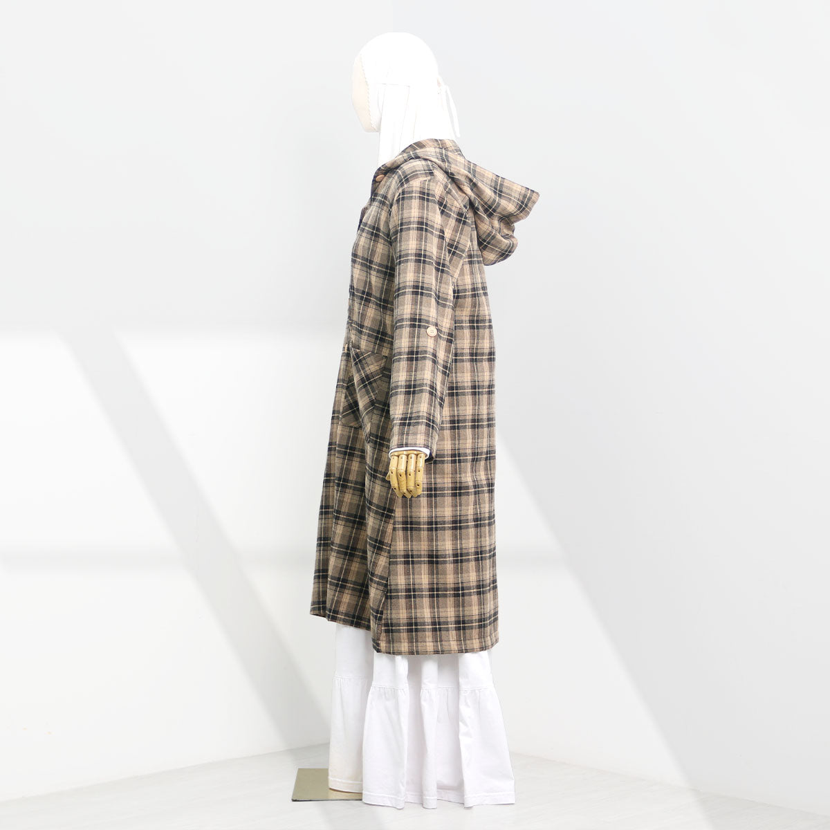 Maleekah Flannel - Mocca