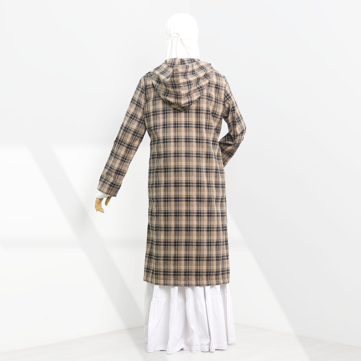 Maleekah Flannel - Mocca