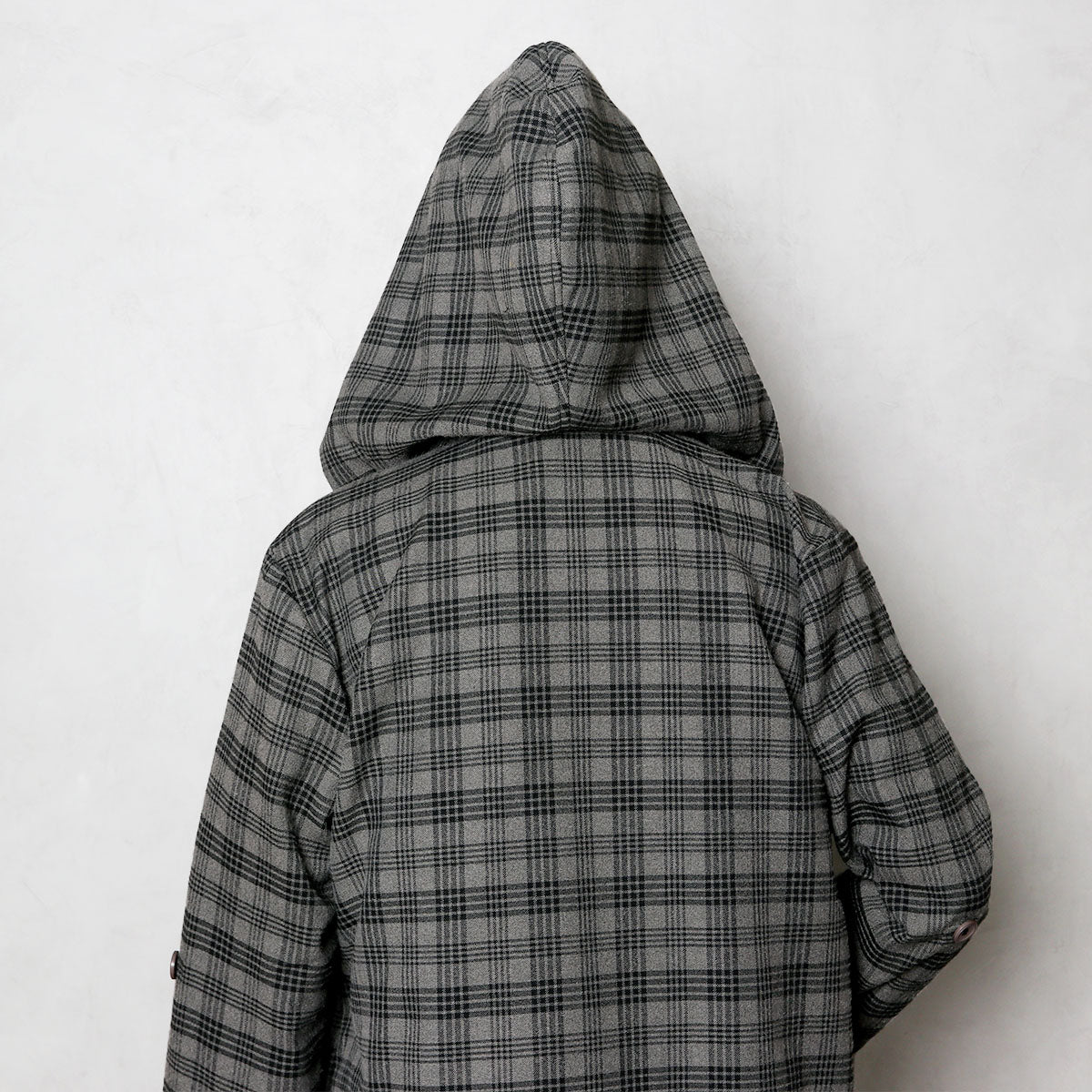 SAMPLE Maleekah Flannel - Dark Grey