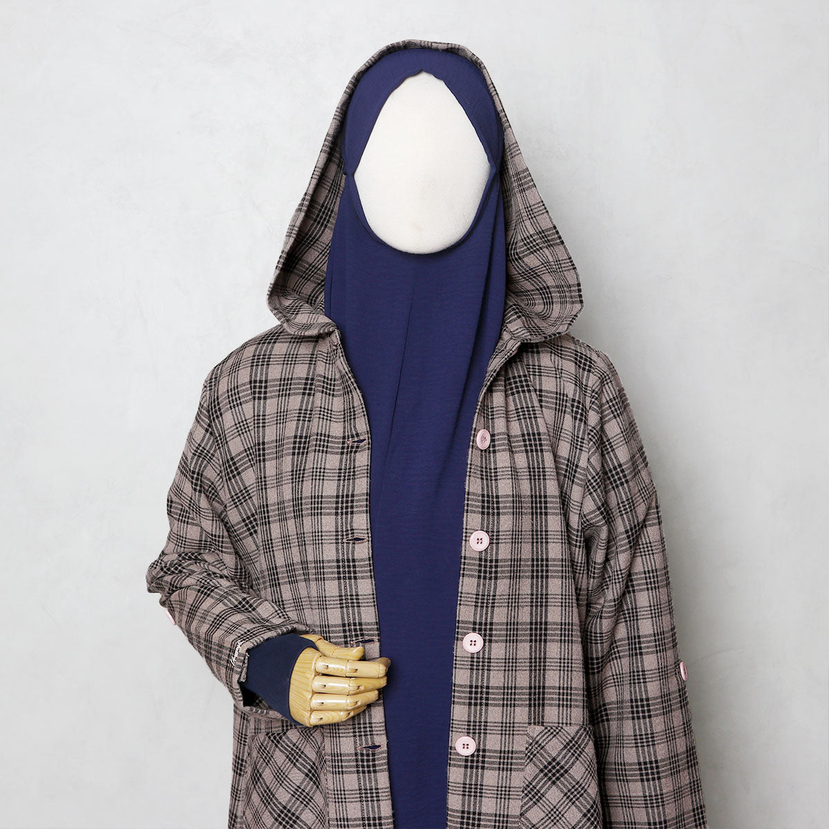 SAMPLE Maleekah Flannel - Macaron