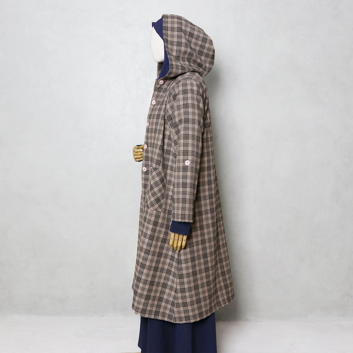 SAMPLE Maleekah Flannel - Macaron