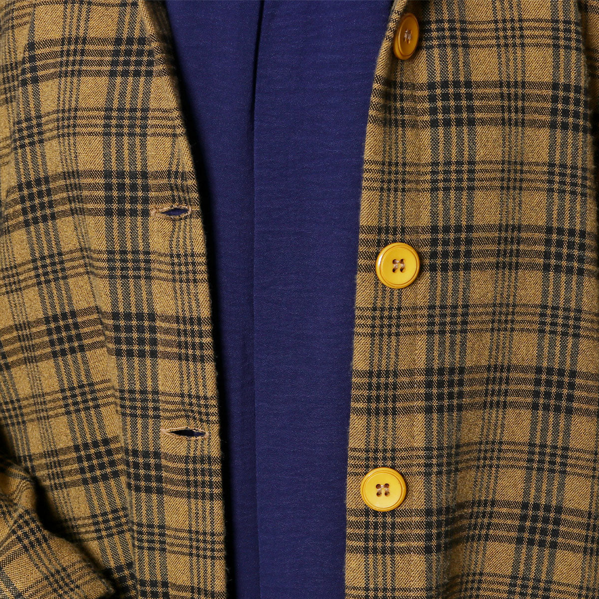 Maleekah Flannel - Mustard