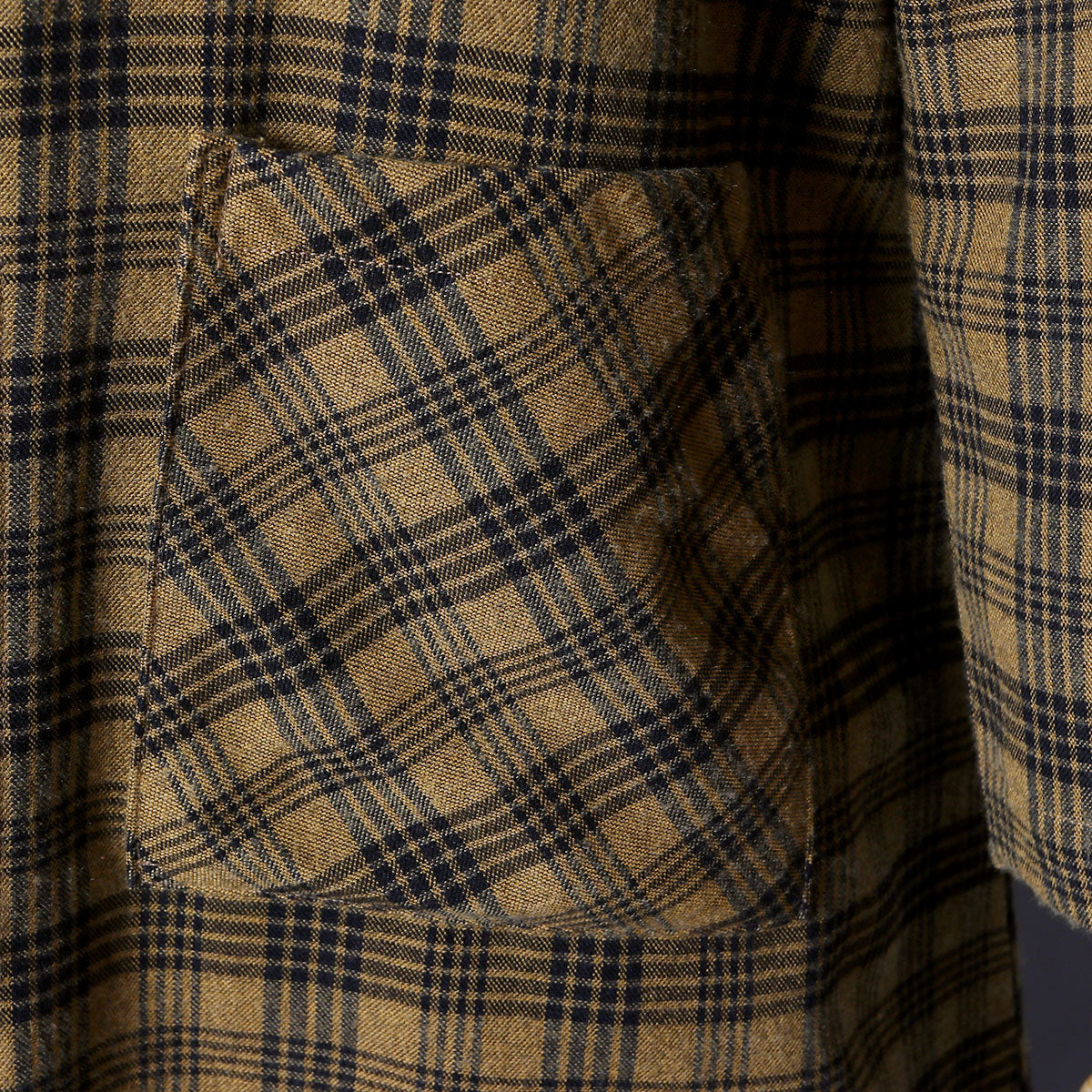 Maleekah Flannel - Mustard