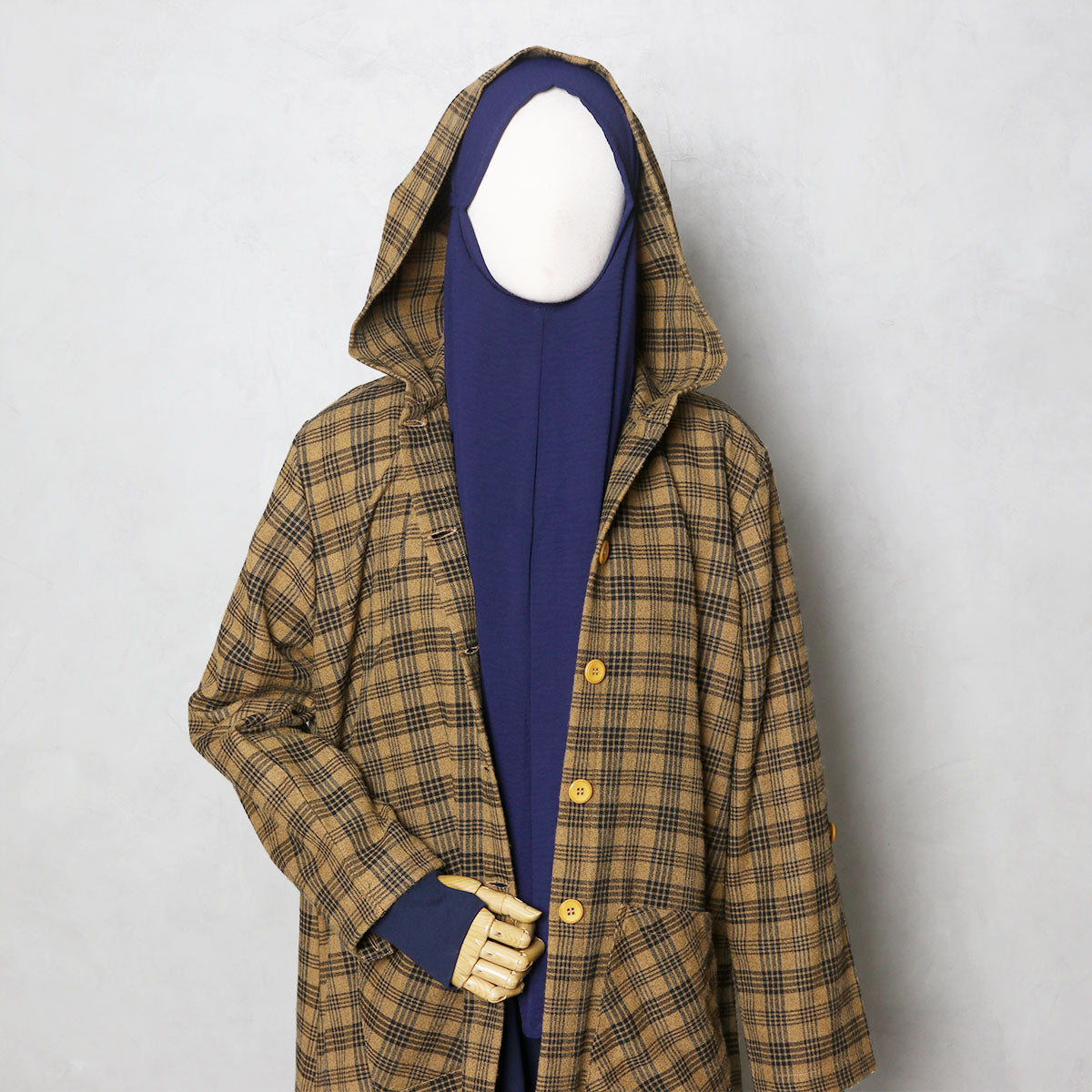 Maleekah Flannel - Mustard