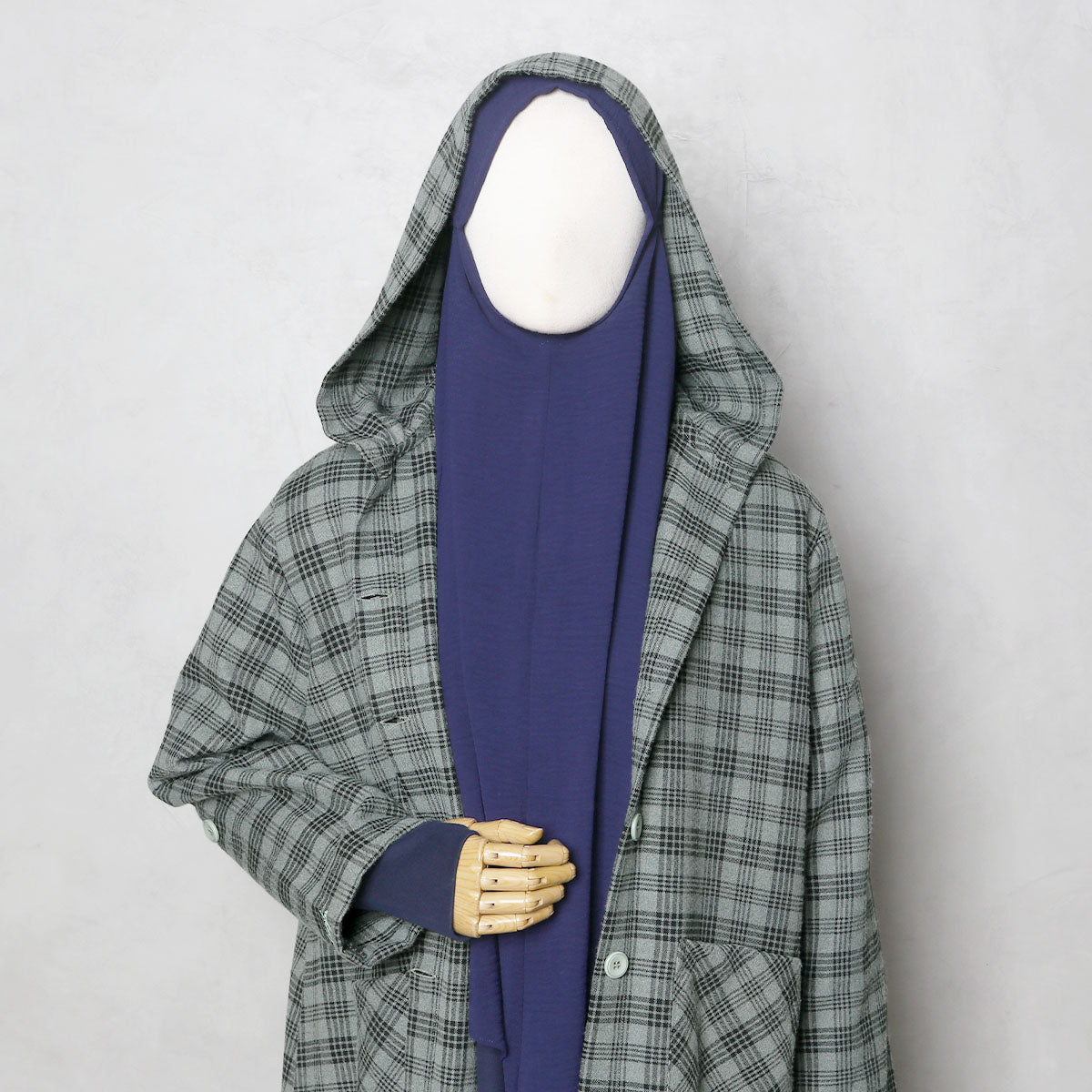 SAMPLE Maleekah Flannel - Sea Green