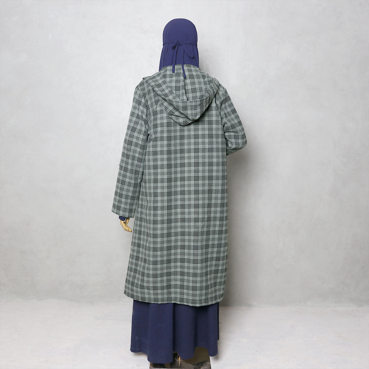 SAMPLE Maleekah Flannel - Sea Green