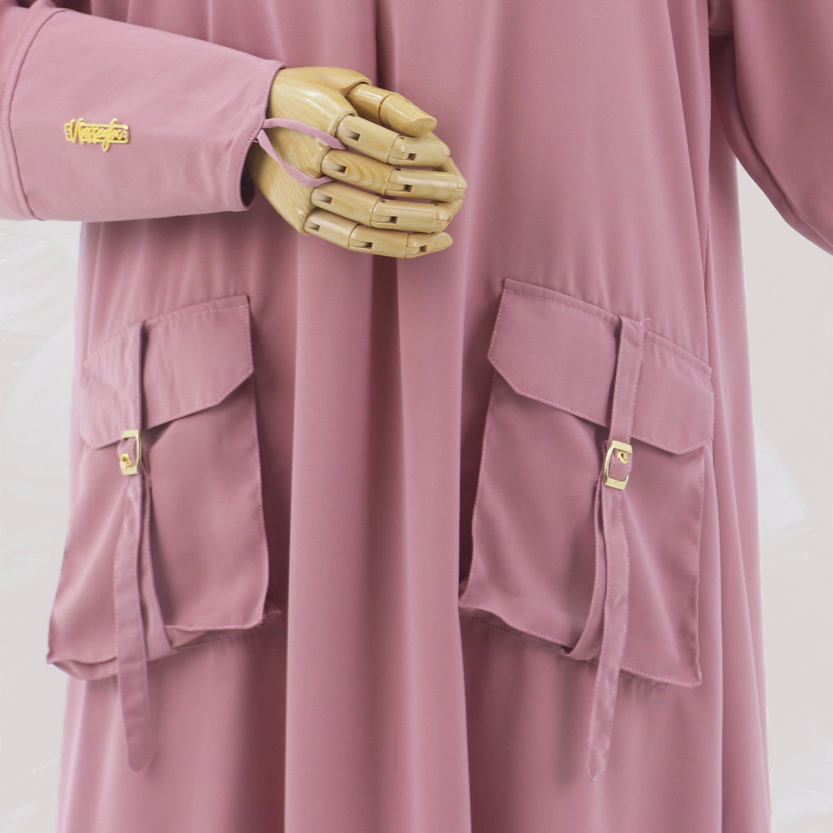 Maryam Dress - Dusty Pink