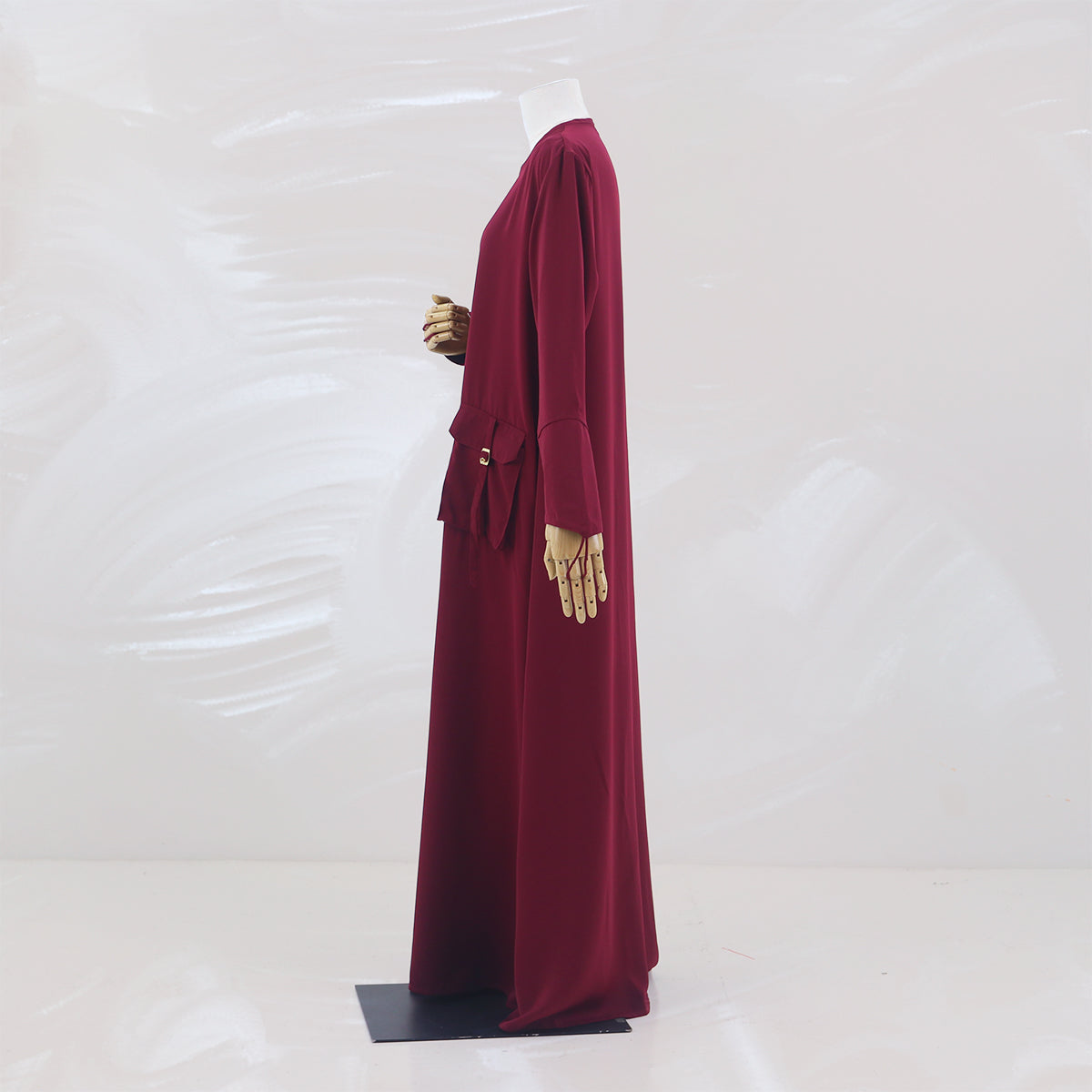 Maryam Dress - Maroon