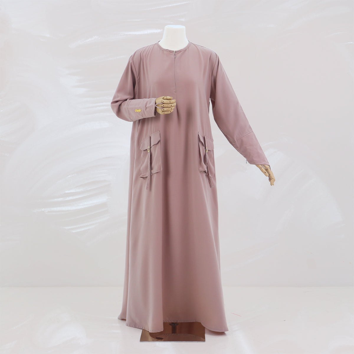 DEFECT/SAMPLE/XLIVE Maryam Dress - Mocca