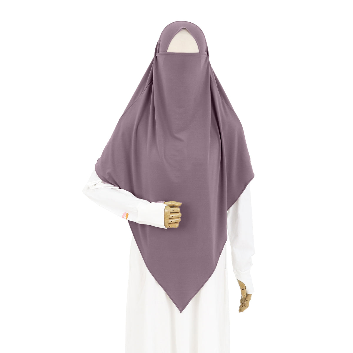 Husna French Khimar - Mauve