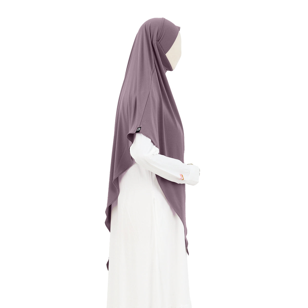 Husna French Khimar - Mauve