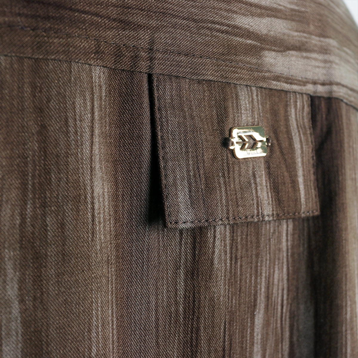 Miftah Kurta - Brown