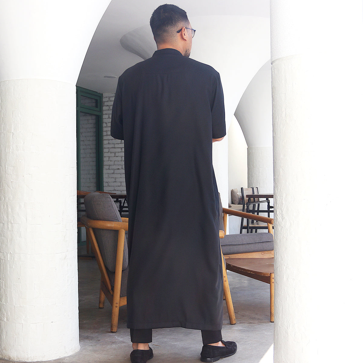 Rafasya Jubbah - Black