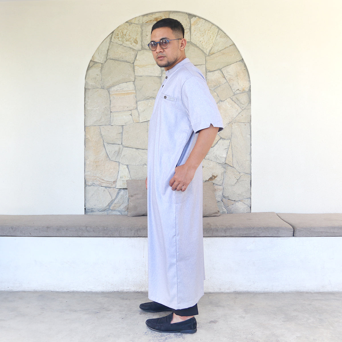 DEFECT Rafasya Jubbah - Icelandic Blue