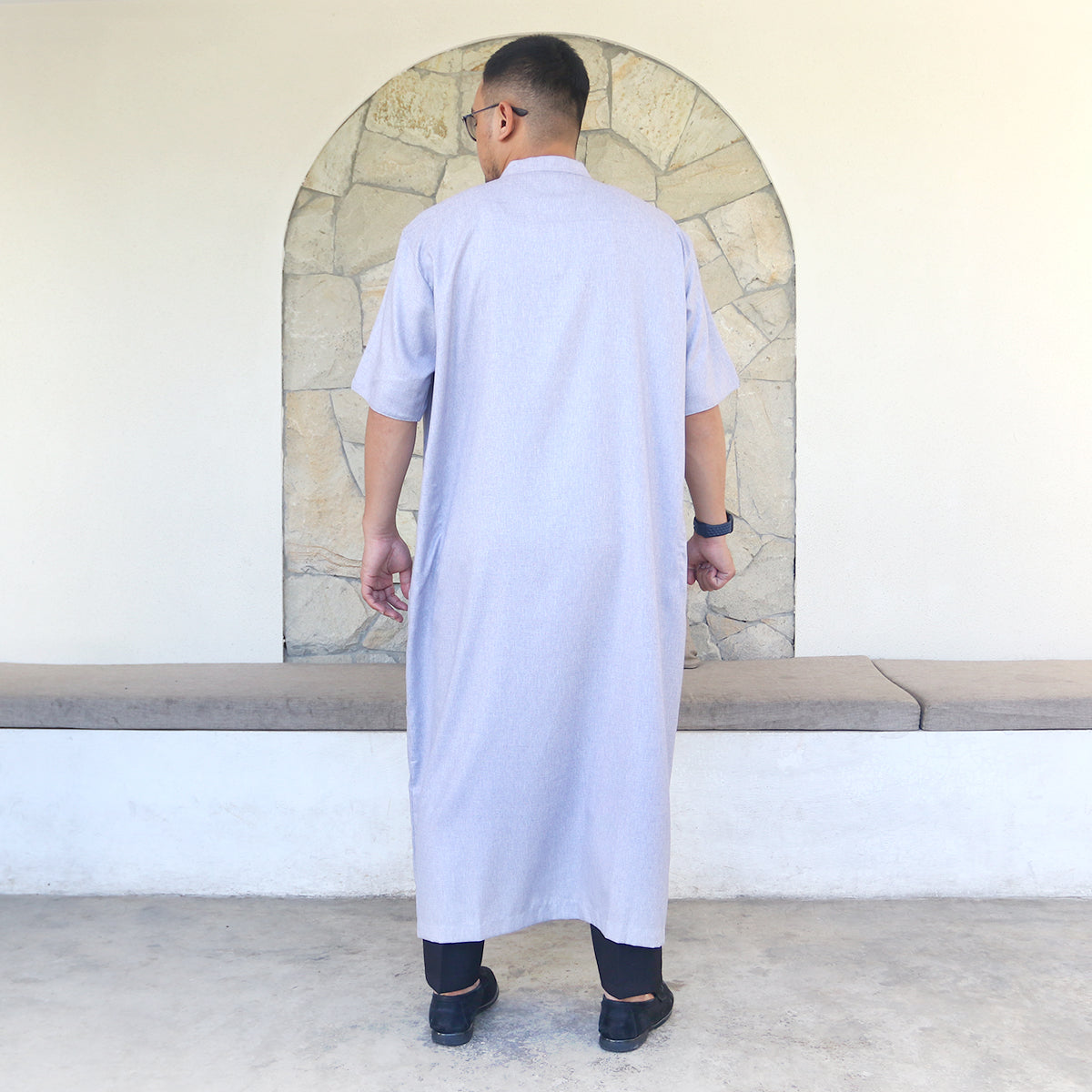 Rafasya Jubbah - Icelandic Blue