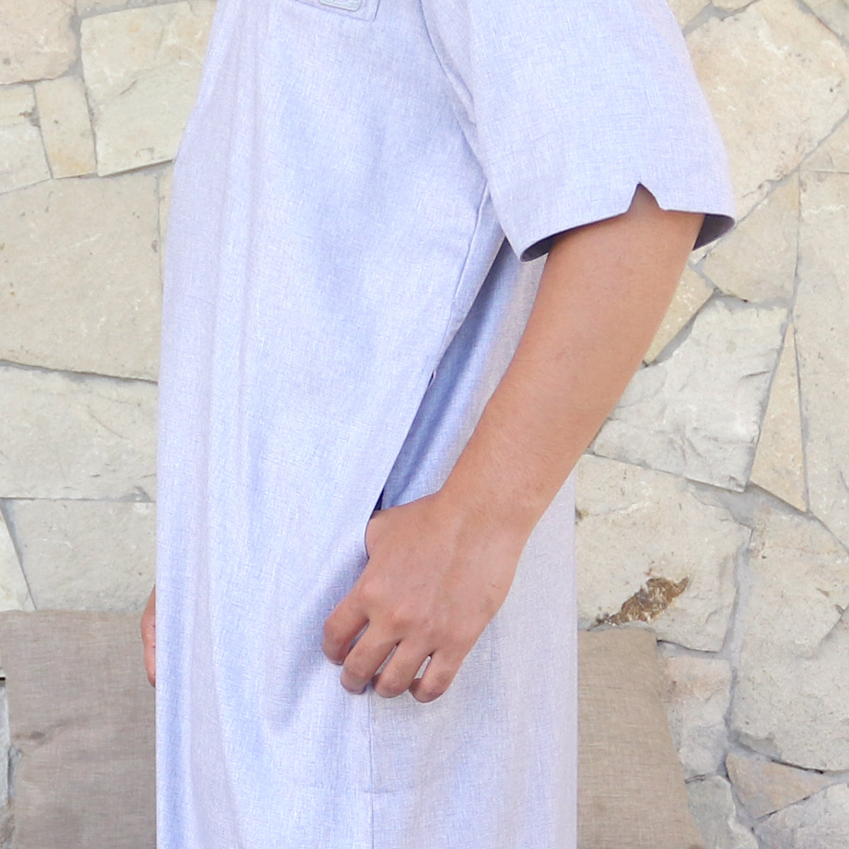 Rafasya Jubbah - Icelandic Blue