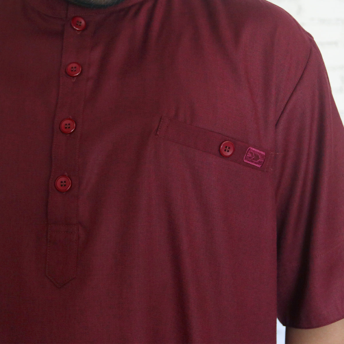 Rafasya Jubbah - Maroon