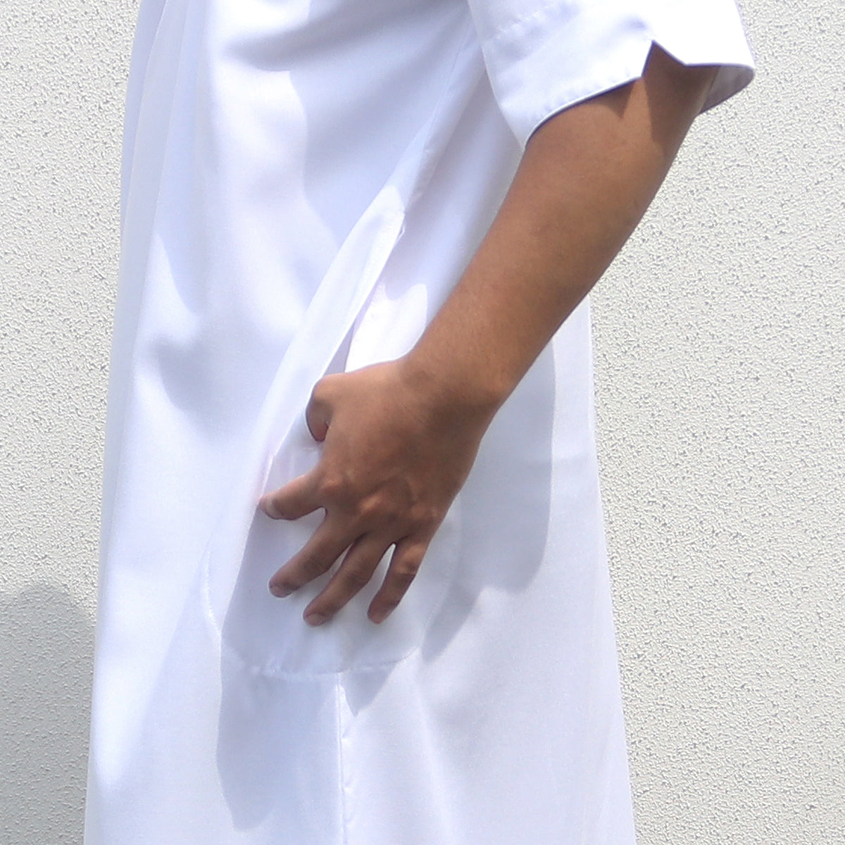 Rafasya Jubbah - White