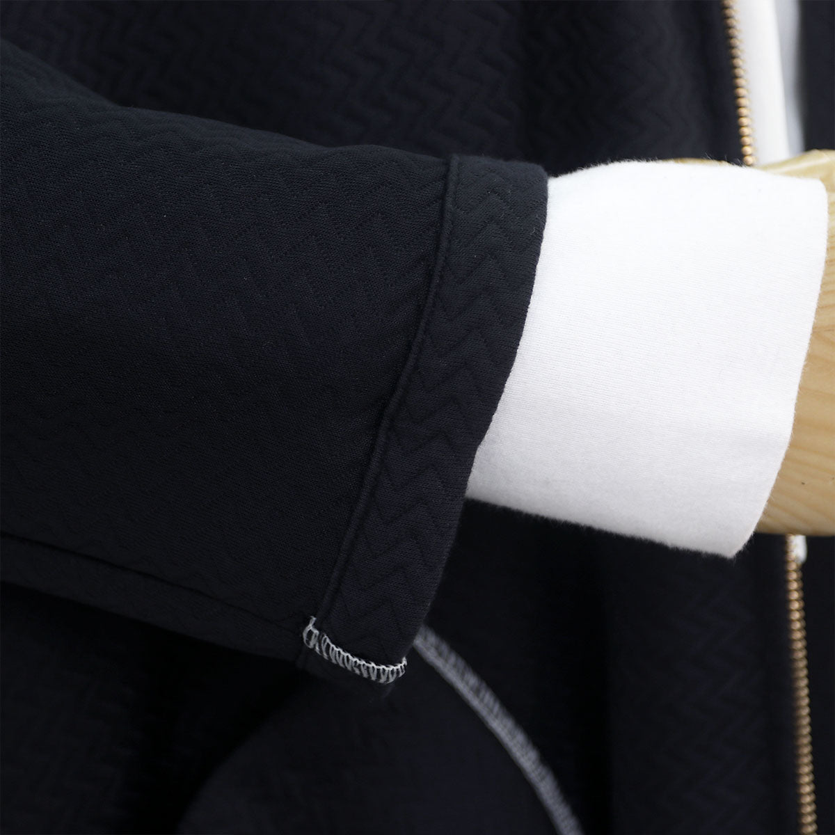 Nafeeza Long Jacket - Black